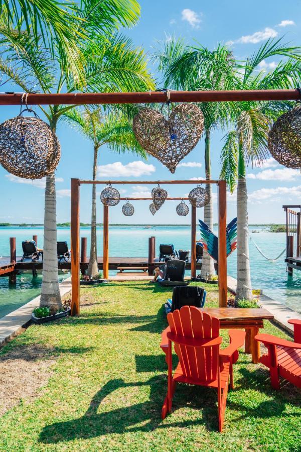 Blue Bird Hotel Bacalar Eksteriør billede