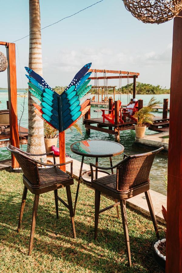 Blue Bird Hotel Bacalar Eksteriør billede
