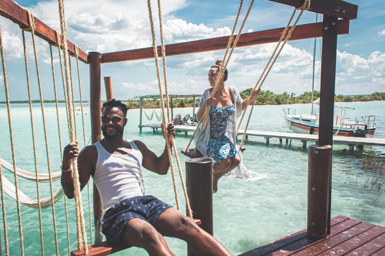 Blue Bird Hotel Bacalar Eksteriør billede